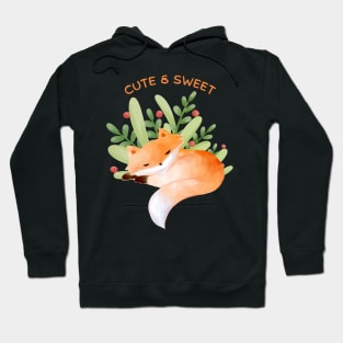 Cute kids fox Hoodie